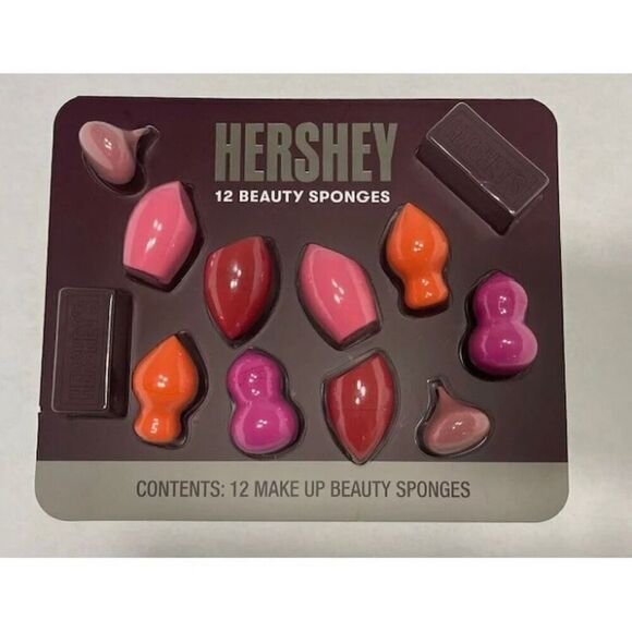 HERSHEY’S - NWT Set of 12 Beauty Blender Sponges. 5 Different Shapes $ Sizes - Picture 4 of 4